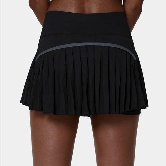 Halara Mid Rise 2-in-1 Side Pocket Pleated Mini Tennis Skirt. Size S. NWOT - Picture 1 of 7